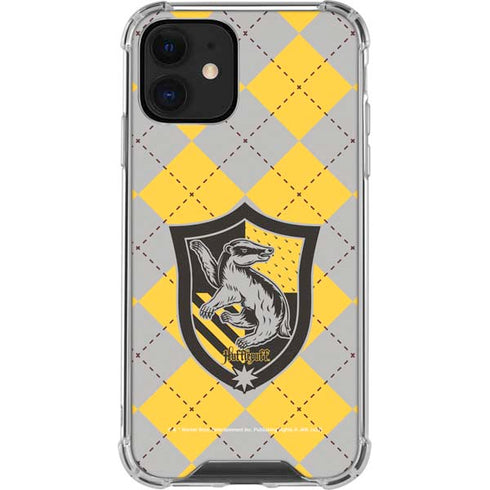 Wizarding World Harry Potter Hufflepuff Crest iPhone 12 Mini Clear Case
