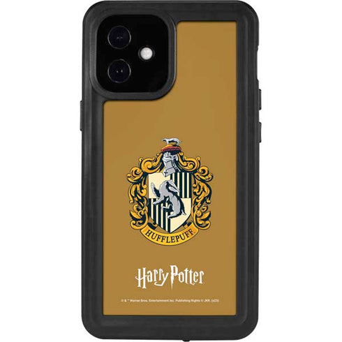 Wizarding World Harry Potter Hufflepuff House Crest iPhone 12 Mini Waterproof Case