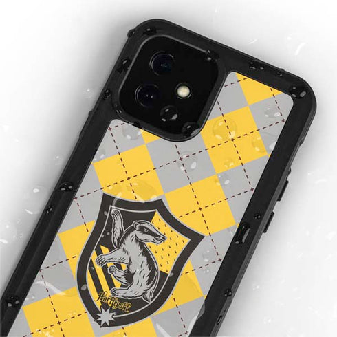 Wizarding World Harry Potter Hufflepuff Crest iPhone 12 Mini Waterproof Case