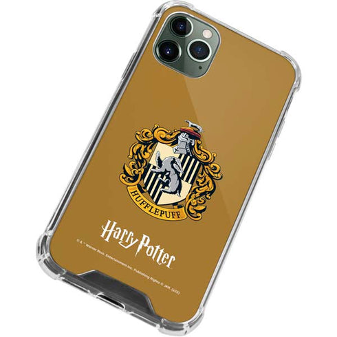 Wizarding World Harry Potter Hufflepuff House Crest iPhone 12 Pro Clear Case
