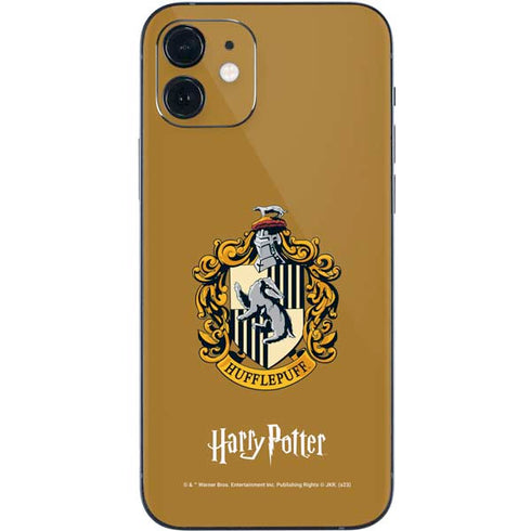 Wizarding World Harry Potter Hufflepuff House Crest iPhone 12 Skin