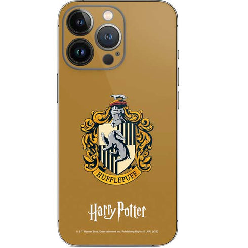 Wizarding World Harry Potter Hufflepuff House Crest iPhone 13 Pro Skin