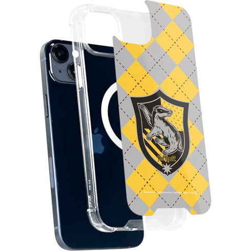 Wizarding World Harry Potter Hufflepuff Crest iPhone 14 MagSafe Case