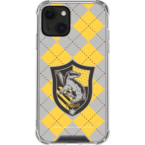 Wizarding World Harry Potter Hufflepuff Crest iPhone 14 Plus Clear Case