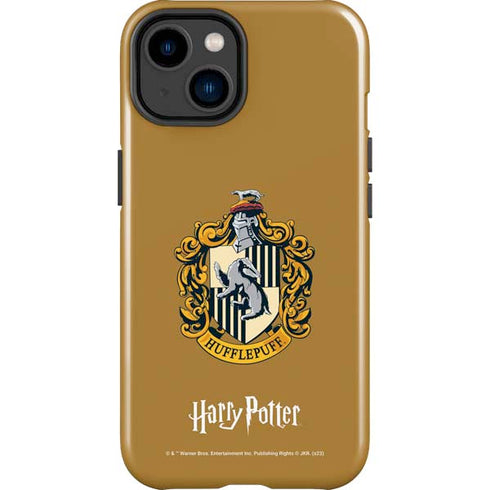 Wizarding World Harry Potter Hufflepuff House Crest iPhone 14 Plus Impact Case