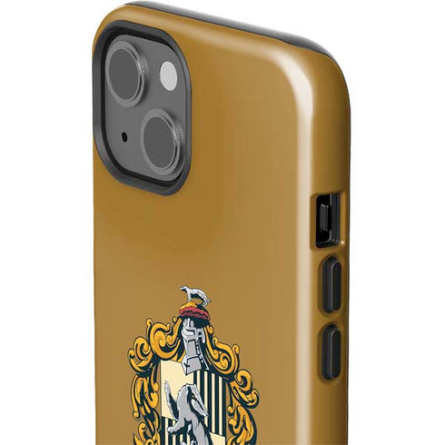 Wizarding World Harry Potter Hufflepuff House Crest iPhone 15 Plus Impact Case