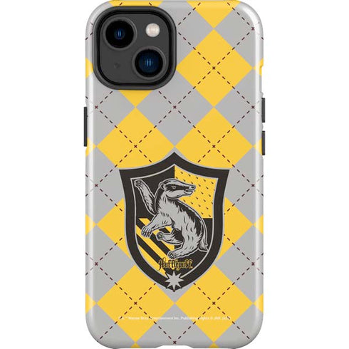 Wizarding World Harry Potter Hufflepuff Crest iPhone 14 Plus Impact Case