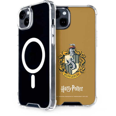 Wizarding World Harry Potter Hufflepuff House Crest iPhone 15 Plus MagSafe Case