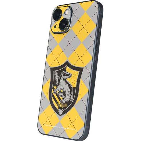 Wizarding World Harry Potter Hufflepuff Crest iPhone 15 Plus Skin