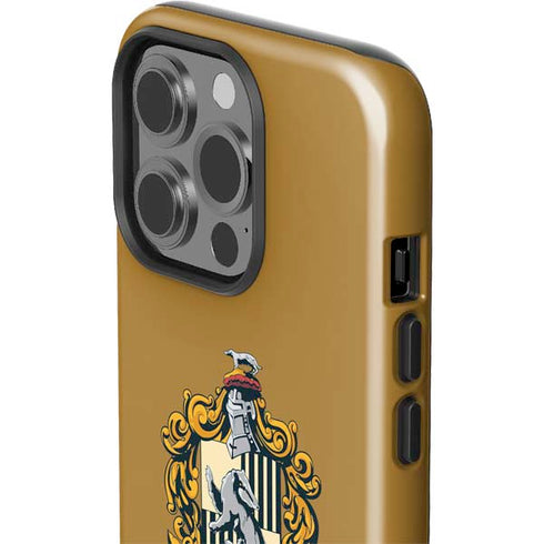 Wizarding World Harry Potter Hufflepuff House Crest iPhone 15 Pro Impact Case