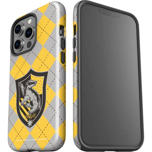 Wizarding World Harry Potter Hufflepuff Crest iPhone 15 Pro Impact Case