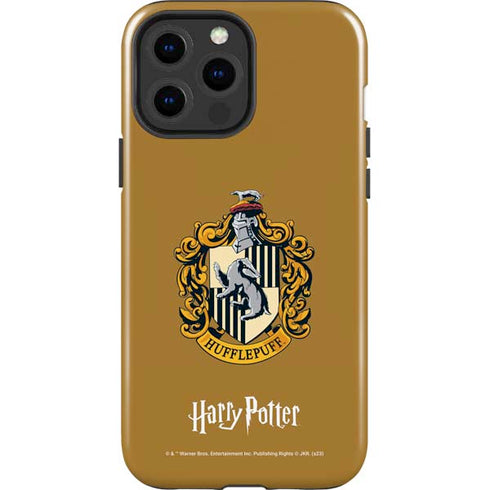 Wizarding World Harry Potter Hufflepuff House Crest iPhone 15 Pro Max Impact Case