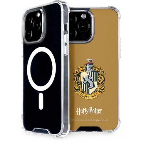 Wizarding World Harry Potter Hufflepuff House Crest iPhone 14 Pro Max MagSafe Case