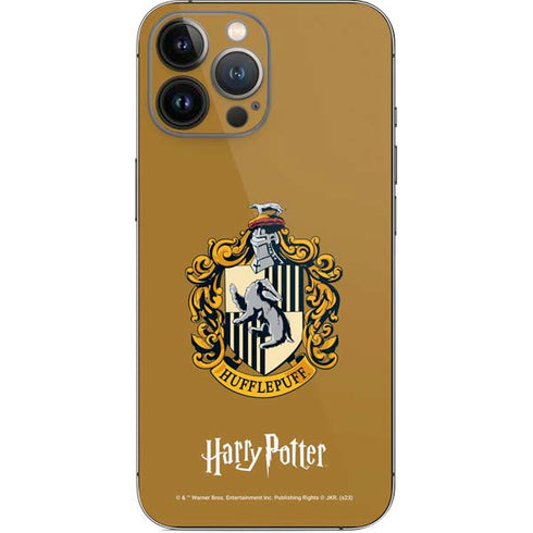 Wizarding World Harry Potter Hufflepuff House Crest iPhone 14 Pro Max Skin