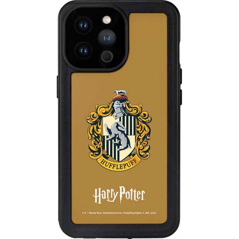 Wizarding World Harry Potter Hufflepuff House Crest iPhone 14 Pro Max Waterproof Case