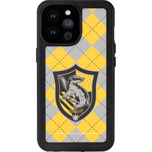 Wizarding World Harry Potter Hufflepuff Crest iPhone 14 Pro Max Waterproof Case
