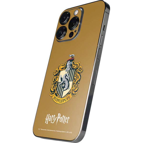 Wizarding World Harry Potter Hufflepuff House Crest iPhone 14 Pro Skin