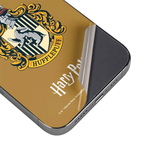 Wizarding World Harry Potter Hufflepuff House Crest iPhone 14 Pro Skin