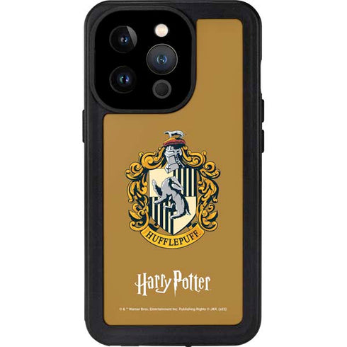 Wizarding World Harry Potter Hufflepuff House Crest iPhone 14 Pro Waterproof Case