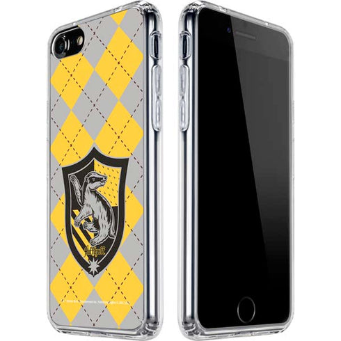 Wizarding World Harry Potter Hufflepuff Crest iPhone SE (2nd & 3rd Gen) Clear Case
