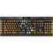Wizarding World Harry Potter Hufflepuff House Crest K95 RGB PLATINUM Mechanical Gaming Keyboard Skin
