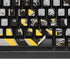Wizarding World Harry Potter Hufflepuff Crest K95 RGB PLATINUM Mechanical Gaming Keyboard Skin