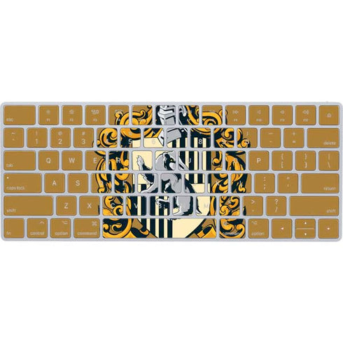 Wizarding World Harry Potter Hufflepuff House Crest Magic Keyboard Skin