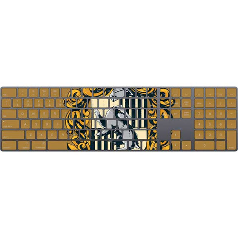 Wizarding World Harry Potter Hufflepuff House Crest Magic Keyboard with Numeric Keypad Skin