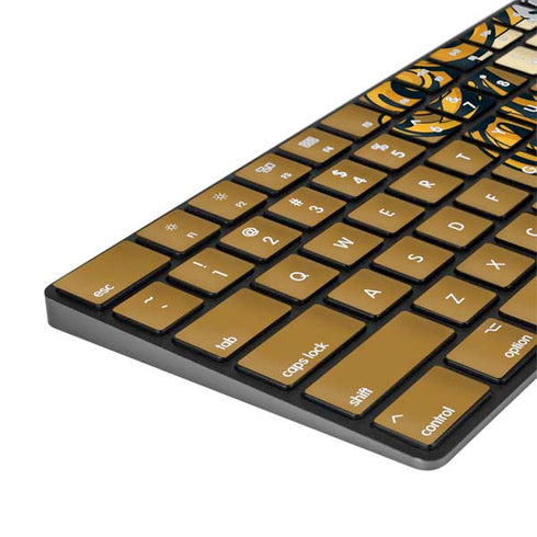 Wizarding World Harry Potter Hufflepuff House Crest Magic Keyboard with Numeric Keypad Skin