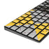 Wizarding World Harry Potter Hufflepuff Crest Magic Keyboard with Numeric Keypad Skin