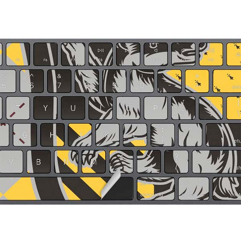 Wizarding World Harry Potter Hufflepuff Crest Magic Keyboard with Numeric Keypad Skin