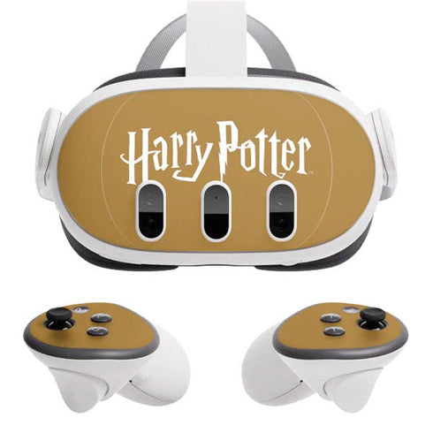 Wizarding World Harry Potter Hufflepuff House Crest Meta Quest 3 Skin