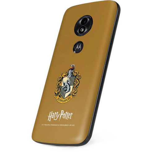 Wizarding World Harry Potter Hufflepuff House Crest Moto E5 Play Skin