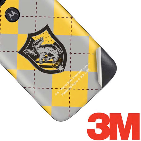 Wizarding World Harry Potter Hufflepuff Crest Moto E5 Play Skin