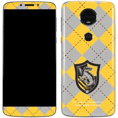 Wizarding World Harry Potter Hufflepuff Crest Moto E5 Plus Skin