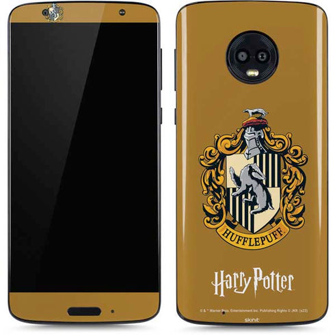Wizarding World Harry Potter Hufflepuff House Crest Moto G6 Skin