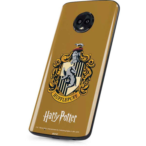 Wizarding World Harry Potter Hufflepuff House Crest Moto G6 Skin