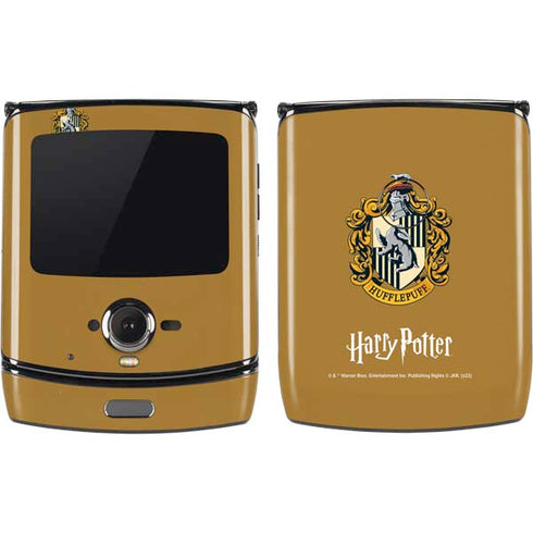 Wizarding World Harry Potter Hufflepuff House Crest Motorola RAZR Skin