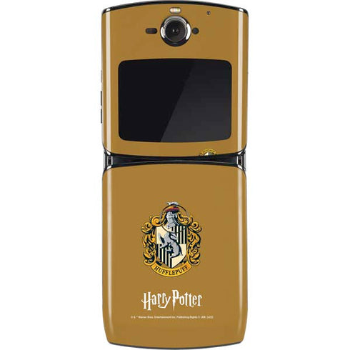 Wizarding World Harry Potter Hufflepuff House Crest Motorola RAZR Skin