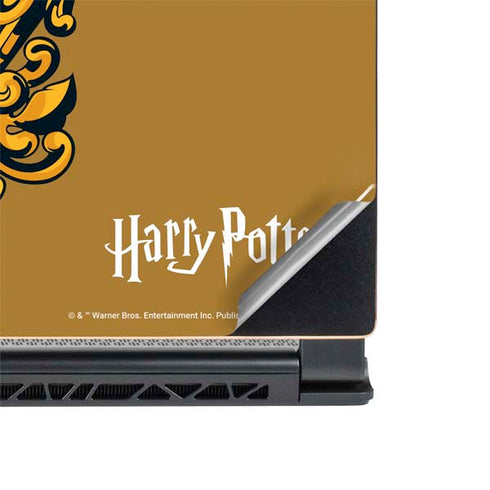Wizarding World Harry Potter Hufflepuff House Crest MSI GS65 Stealth Laptop Skin