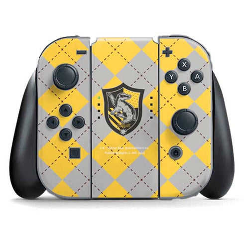 Wizarding World Harry Potter Hufflepuff Crest Nintendo Switch (2017-2021) Joy-Con Controller Skin