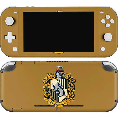 Wizarding World Harry Potter Hufflepuff House Crest Nintendo Switch Lite Skin