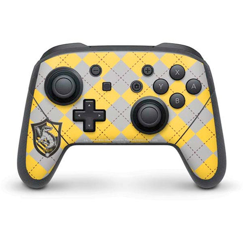 Wizarding World Harry Potter Hufflepuff Crest Nintendo Switch Pro Controller Skin