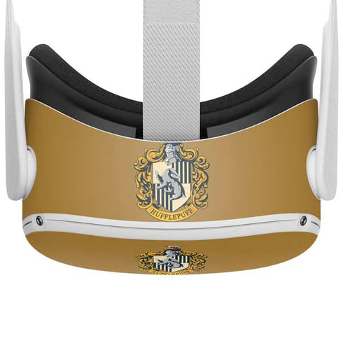 Wizarding World Harry Potter Hufflepuff House Crest Oculus Quest 2 Skin