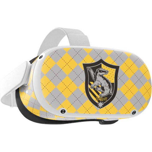 Wizarding World Harry Potter Hufflepuff Crest Oculus Quest 2 Skin