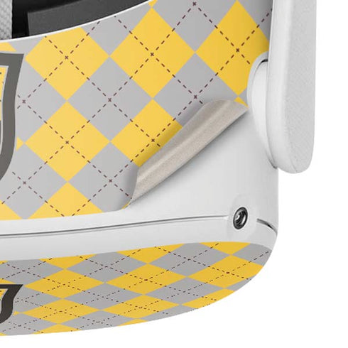 Wizarding World Harry Potter Hufflepuff Crest Oculus Quest 2 Skin