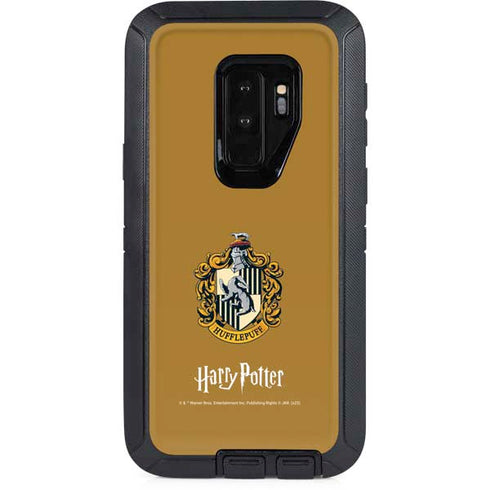 Wizarding World Harry Potter Hufflepuff House Crest Otterbox Defender Galaxy Skin