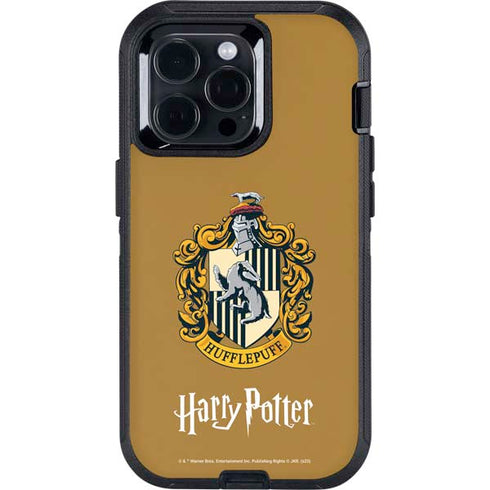 Wizarding World Harry Potter Hufflepuff House Crest Otterbox Defender iPhone Skin
