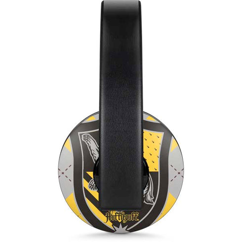 Wizarding World Harry Potter Hufflepuff Crest PlayStation 4 Gold Wireless Headset Skin