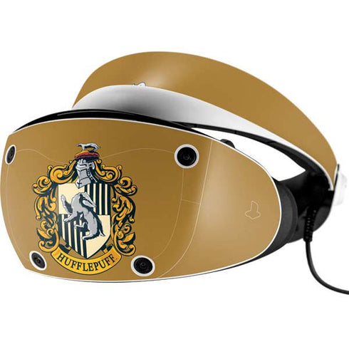 Wizarding World Harry Potter Hufflepuff House Crest PlayStation VR2 Skin